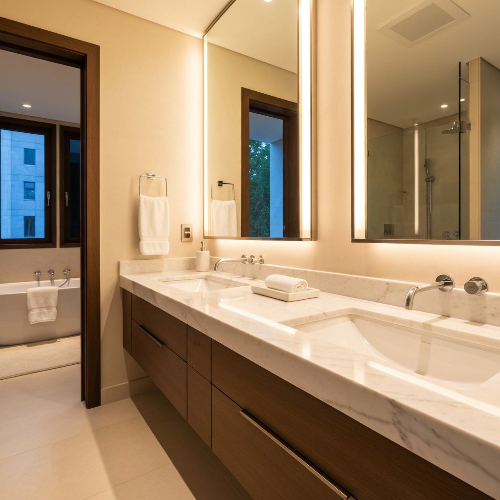 Marble countertop
